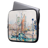 La Rochelle (1911) Gemälde von Paul Signac Laptopschutzhülle (Vorderseite Links)
