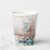 La Rochelle (1911) Gemälde von Paul Signac Pappbecher (Vorderseite)