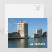 La Rochelle Postkarte (Vorne/Hinten)