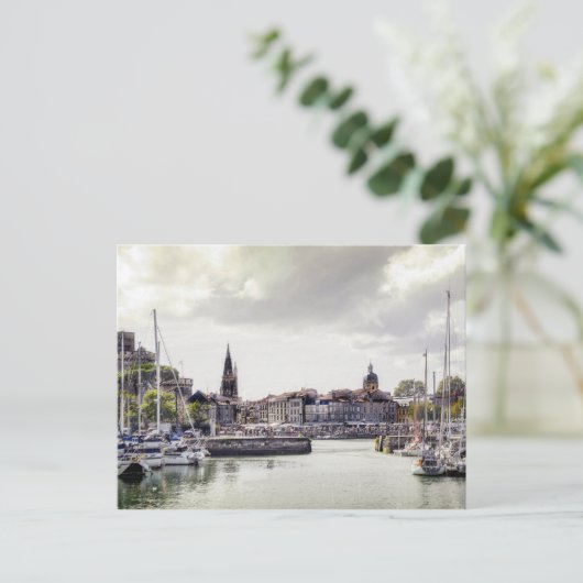 La Rochelle Postkarte (Stehend Vorderseite)