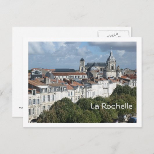 La Rochelle Postkarte (Vorne/Hinten)
