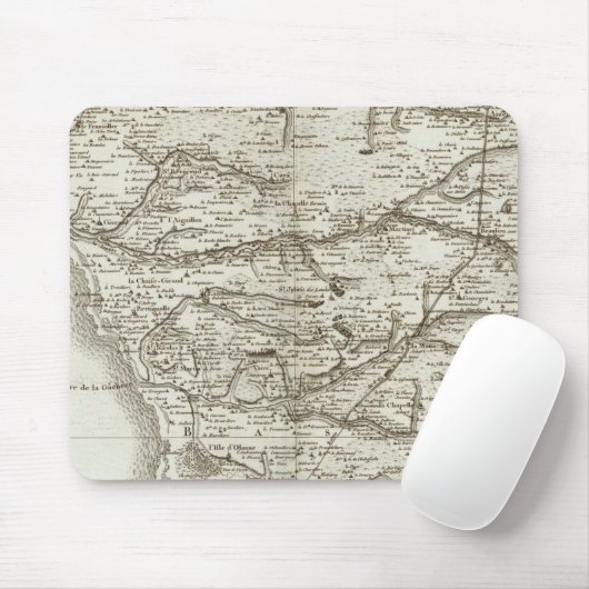 La RochesurYon, Les Sablesd'Olonne Mousepad (Mit Mouse)