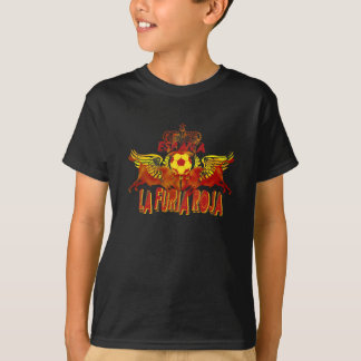 La Roja DoppelToros Rasenstiere futbol Könige T-Shirt