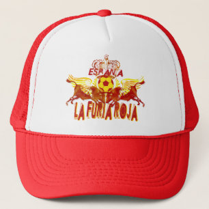 La Roja DoppelToros Rasenstiere futbol Könige Truckerkappe