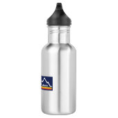 La Rosière France Edelstahlflasche (Rechts)