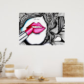 La Rouge Poster (Küche)