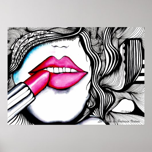 La Rouge Poster (Vorne)