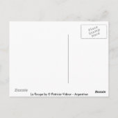 La Rouge Postkarte (Rückseite)
