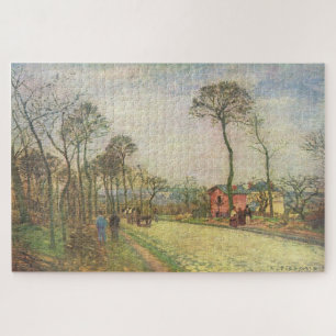 La Route de Louveciennes (1870) – Camille Pissarro Puzzle