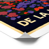 La Route Des Alpes Frankreich Vintage Travel Poster (Ecke)