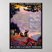 La route des Alpes Poster (Vorne)