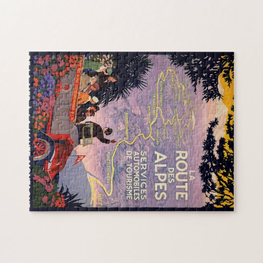 La route des Alpes Puzzle (Horizontal)