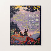 La route des Alpes Puzzle (Vertikal)