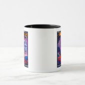 La Route des Alpes Vintag Poster Europe Tasse (Zentrum)