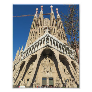La Sagrada Família, Barcelona, Spanien. 3560 Fotodruck