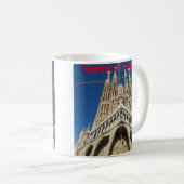 La Sagrada Família, Barcelona, Spanien. 3560 Kaffeetasse (VorderseiteRechts)