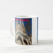 La Sagrada Família, Barcelona, Spanien. 3560 Kaffeetasse (Vorderseite Links)