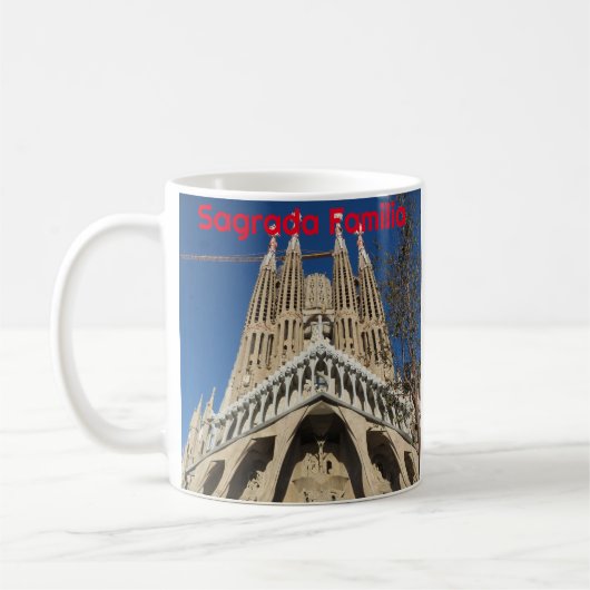 La Sagrada Família, Barcelona, Spanien. 3560 Kaffeetasse (Links)
