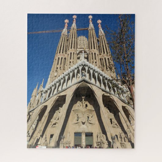 La Sagrada Família, Barcelona, Spanien. 3560 Puzzle (Vertikal)