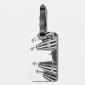 La Sagrada Familia Gepäckstück Gepäckanhänger (Rückseite vertikal)