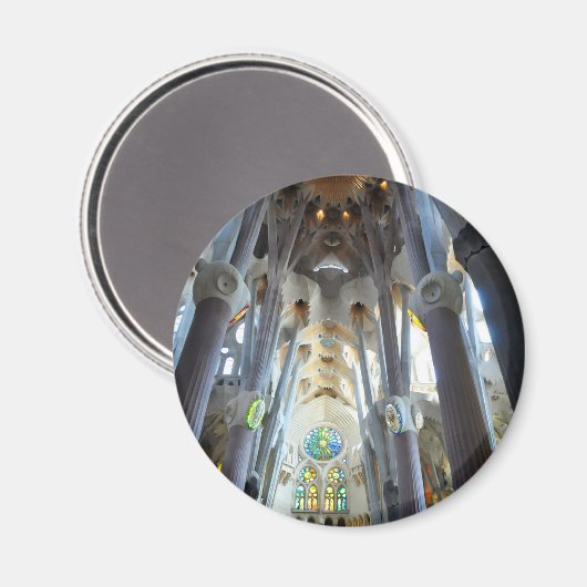 La Sagrada Familia Magnet (Vorderseite/Rückseite)