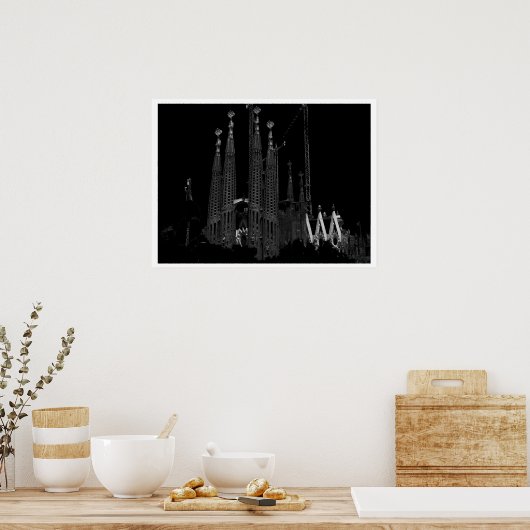 La sagrada Familia Poster (Küche)