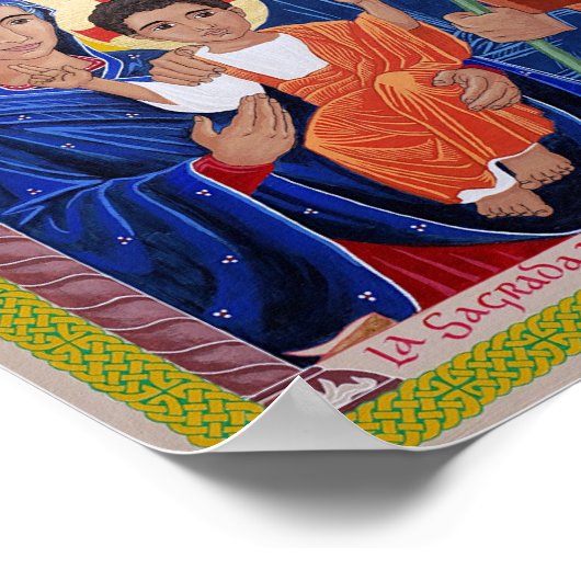 La Sagrada Familia Poster (Ecke)