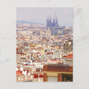 La Sagrada Familia Postkarte