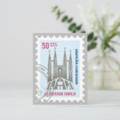La Sagrada Familia Postkarte (Stehend Vorderseite)
