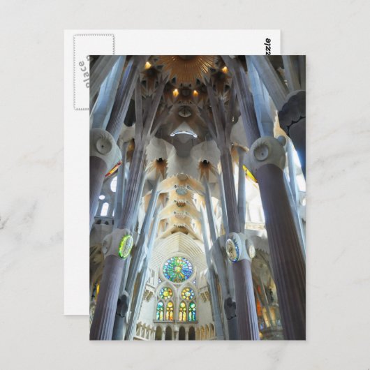 La Sagrada Familia Postkarte (Vorne/Hinten)