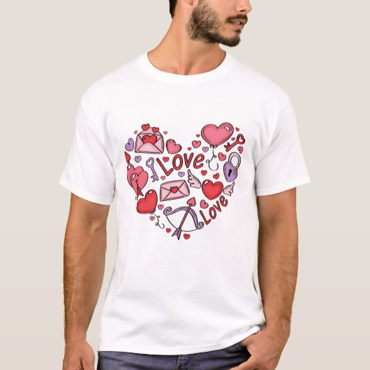 La Saint-Valentin 2025 T-Shirt (Vorderseite)