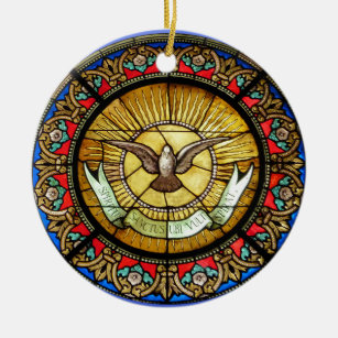 La Sainte-Chapelle Buntglasfenster Keramikornament
