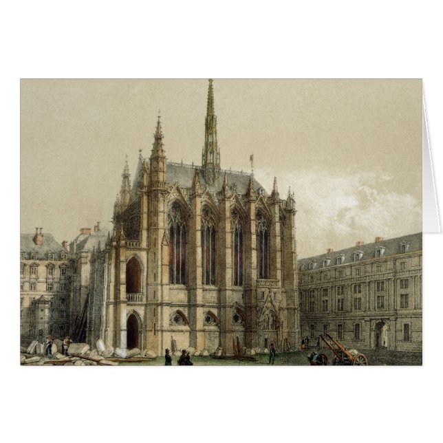 La Sainte Chapelle, Paris (Vorderseite (Horizontal))