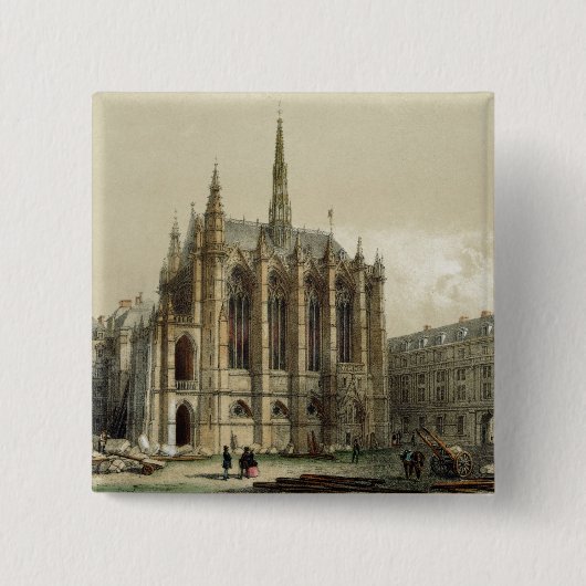 La Sainte Chapelle, Paris Button (Vorderseite)