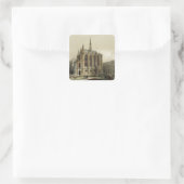 La Sainte Chapelle, Paris Quadratischer Aufkleber (Tasche)