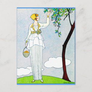 La Saison Des Prunes Mirabelles Postkarte