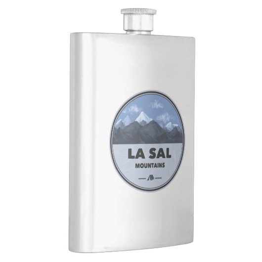 La Sal Mountains Utah Camping Flachmann (Rechts)