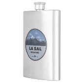 La Sal Mountains Utah Camping Flachmann (Links)