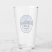La Sal Mountains Utah Camping Glas (Rückseite)