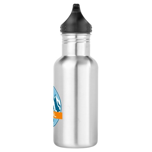 La Sal Mountains Utah Edelstahlflasche (Rechts)