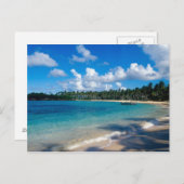 La Samana Peninsula, Dominikanische Republik, 2 Postkarte (Vorne/Hinten)