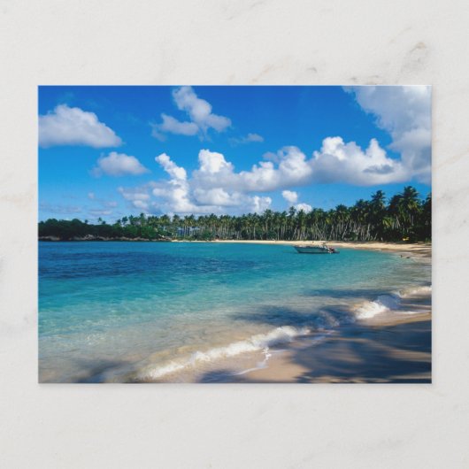 La Samana Peninsula, Dominikanische Republik, 2 Postkarte (Vorderseite)