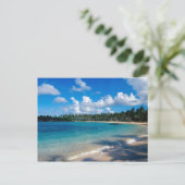 La Samana Peninsula, Dominikanische Republik, 2 Postkarte (Stehend Vorderseite)