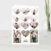 LA Sammlung von 24 Valentinstag-Bildern Karte (Rückseite)