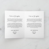 LA Sammlung von 24 Valentinstagsbildern Karte (Innenseite)