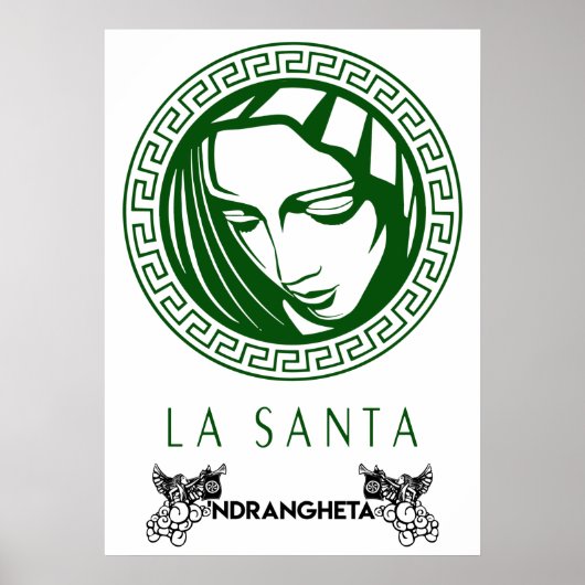 La Santa - 'Ndrangheta Poster (Vorne)