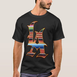 La Sarape Los Angeles La Sarape East La Baseball T-Shirt