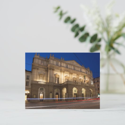 La Scala, Mailand Postkarte (Stehend Vorderseite)