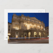 La Scala, Mailand Postkarte (Vorne/Hinten)