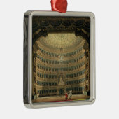 La Scala, Mailand, während einer Leistung Silbernes Ornament (Rechts)